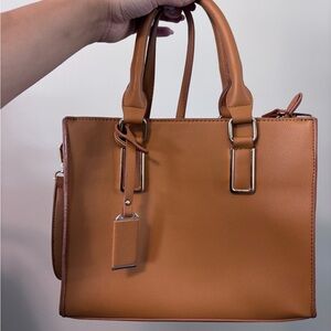 Faux Leather Handbag